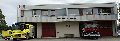 Bilpark - Rygge brannstasjon